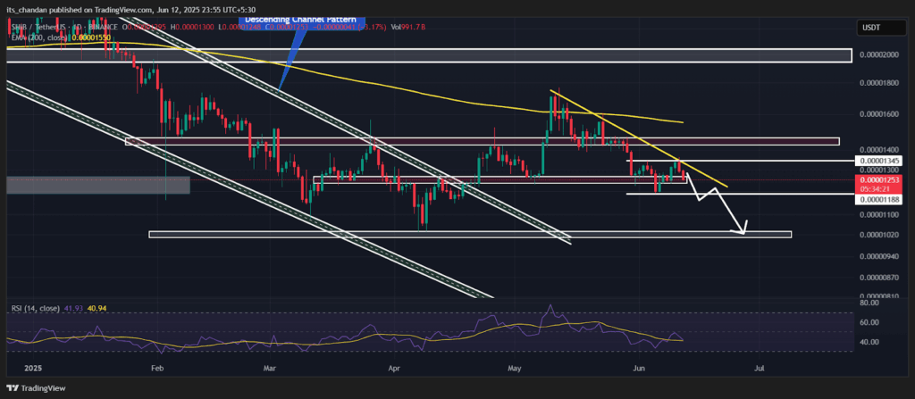 SHIBUSDT Daily Chart